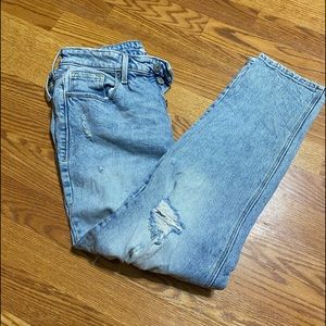 OLD NAVY power skin straight high rise jeans